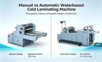 Manual vs. Automatic Waterbased Cold Laminating Machine: Which Is Right for You?